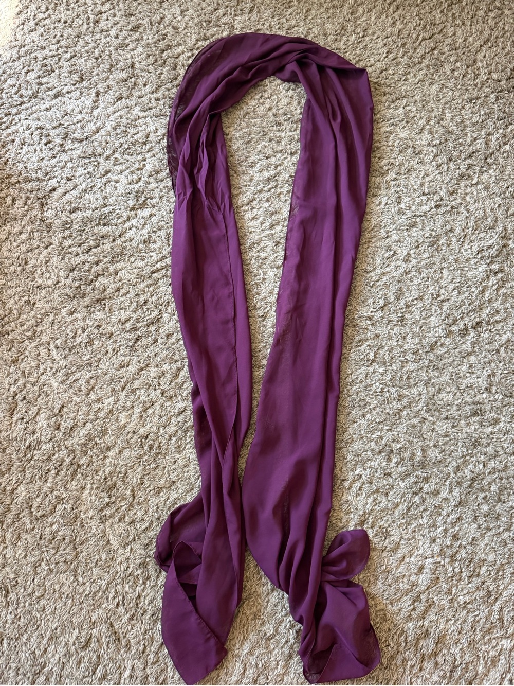 Plus Size Maxi Dress with Scarf - Picture 5 of 6